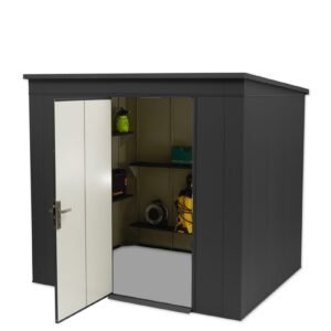 Prístrešok na náradie 2,36x1,36 (m) RAL 7016