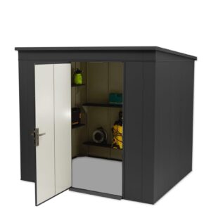 Prístrešok na náradie 1,86x2,36 (m) RAL 7016