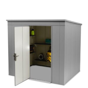 Prístrešok na náradie 1,86x2,36 (m) RAL 9006