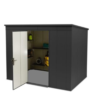 Prístrešok na náradie 1,86x2,86 (m) RAL 7016