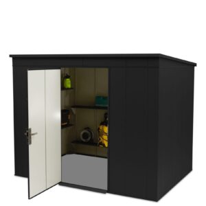 Prístrešok na náradie 1,86x2,86 (m) RAL 9005