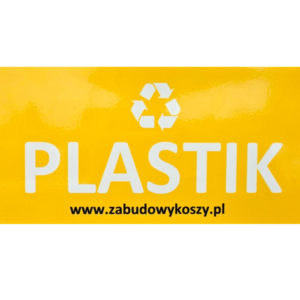 Magnetický štítok - plastový