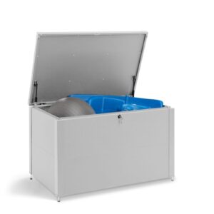 Malý terasový box - strieborná farba (RAL 9006)