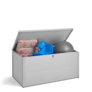 Stredný terasový box - strieborná farba (RAL 9006)