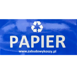 Magnetický štítok - papier
